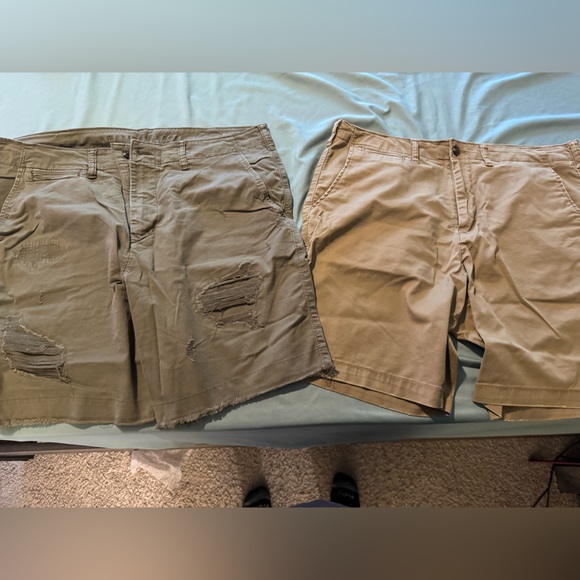 American Eagle Outfitters Tan Shorts - Picture 1 of 3